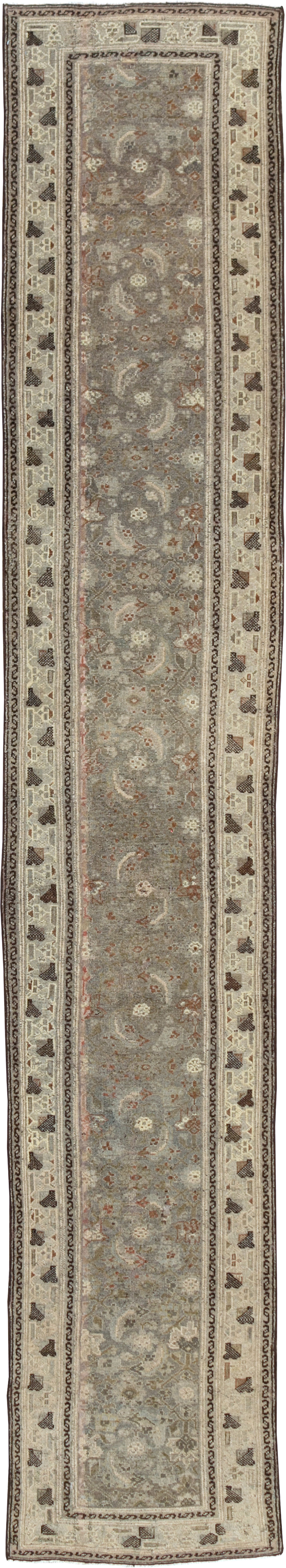 Antique Persian Malayer Runner, No.23013 - Staging