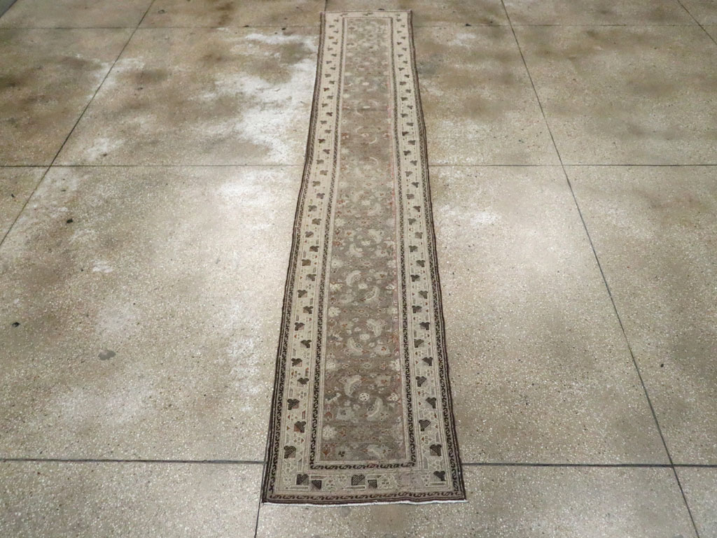 Antique Persian Malayer Runner, No.23013 - Staging