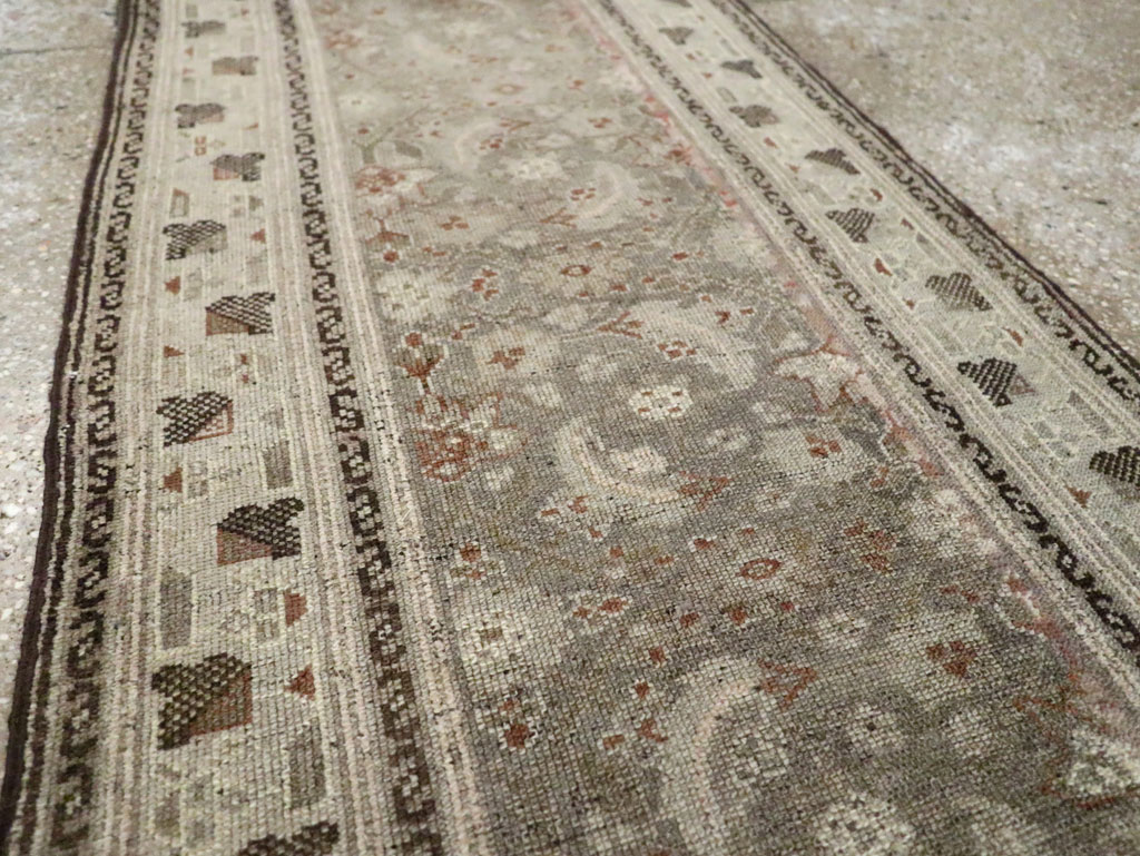 Antique Persian Malayer Runner, No.23013 - Staging