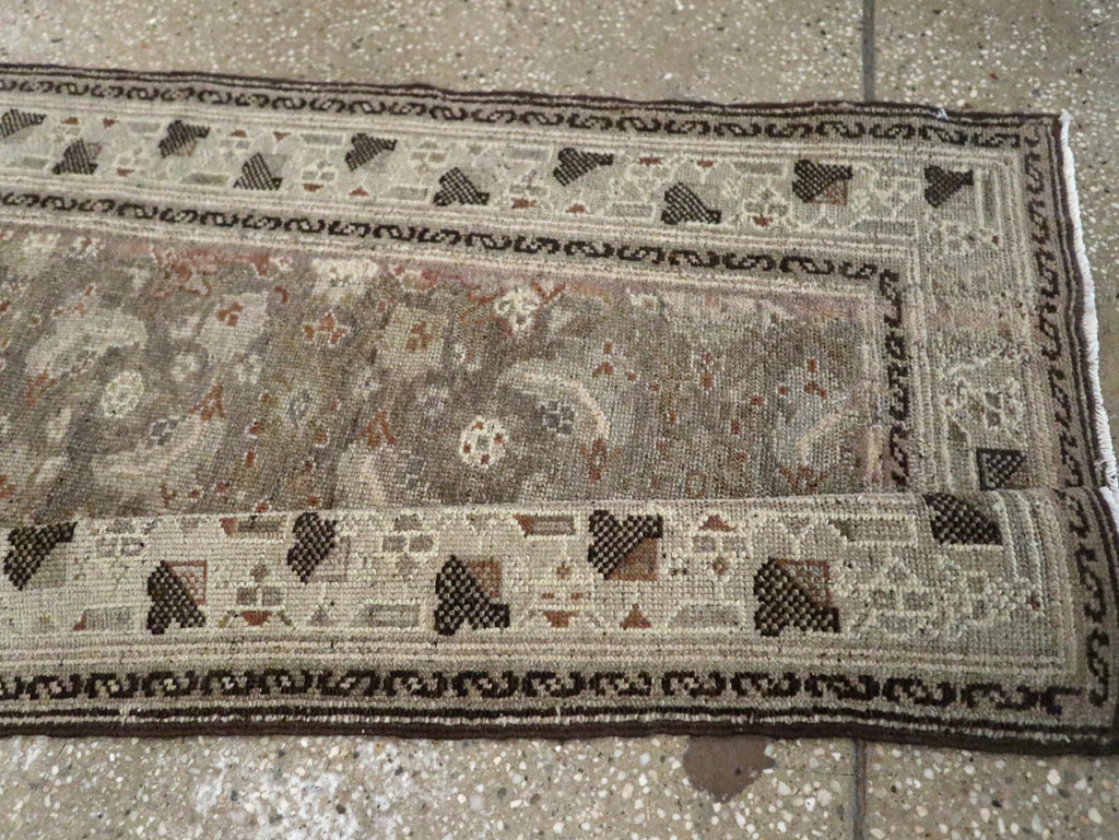 Antique Persian Malayer Runner, No.23013 - Staging