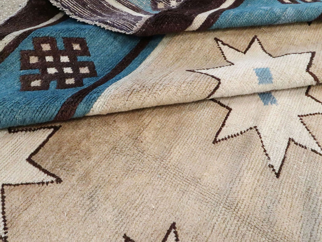 Antique Chinese Mongolian Carpet, No.23018 - Staging