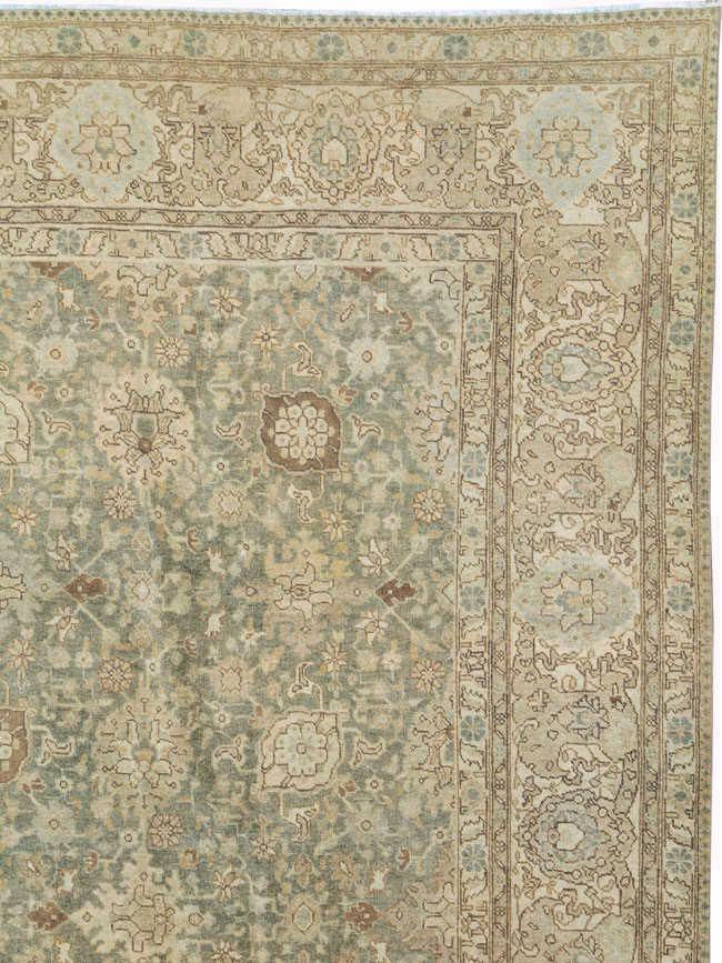 Antique Persian Tabriz Carpet, No.23020 - Staging