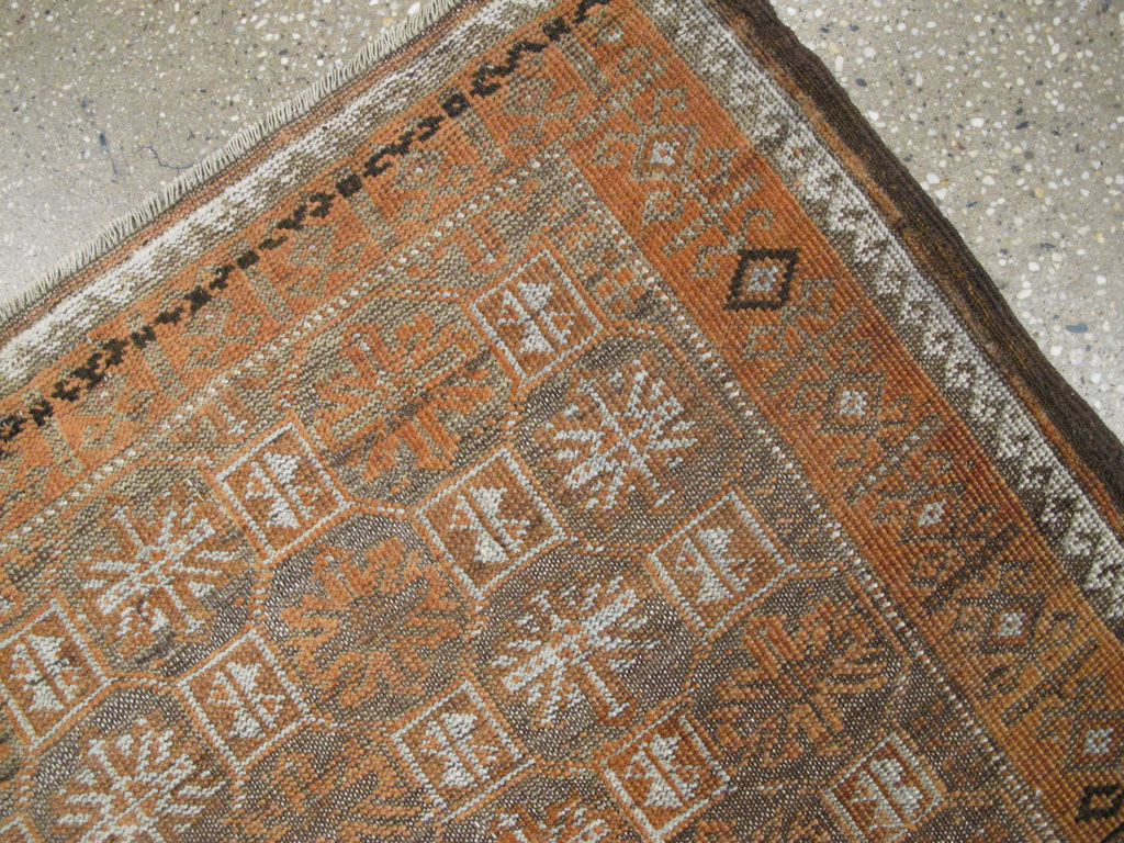 Vintage Persian Baluch Rug, No.23026 - Staging