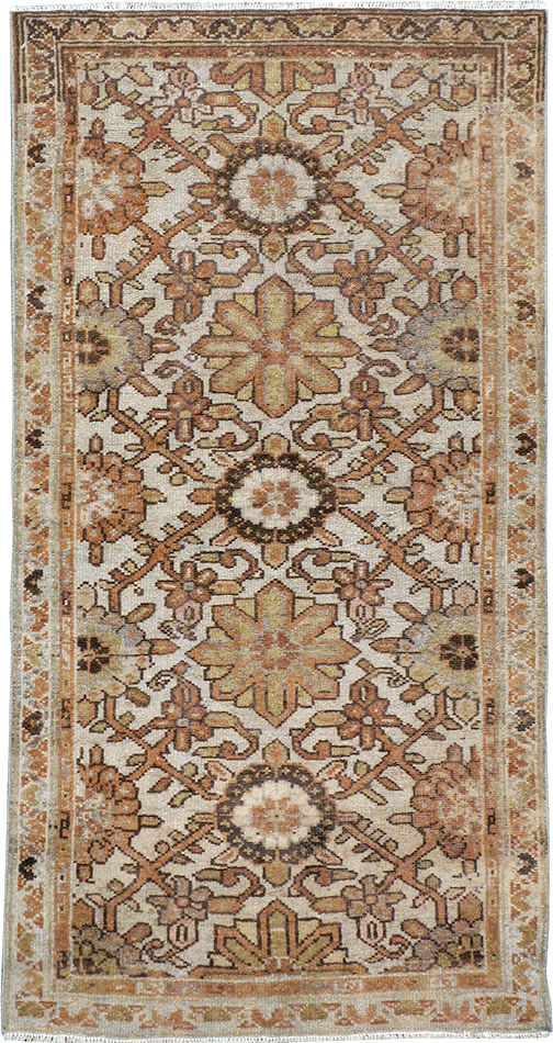 Vintage Persian Malayer Rug, No.23027 - Staging