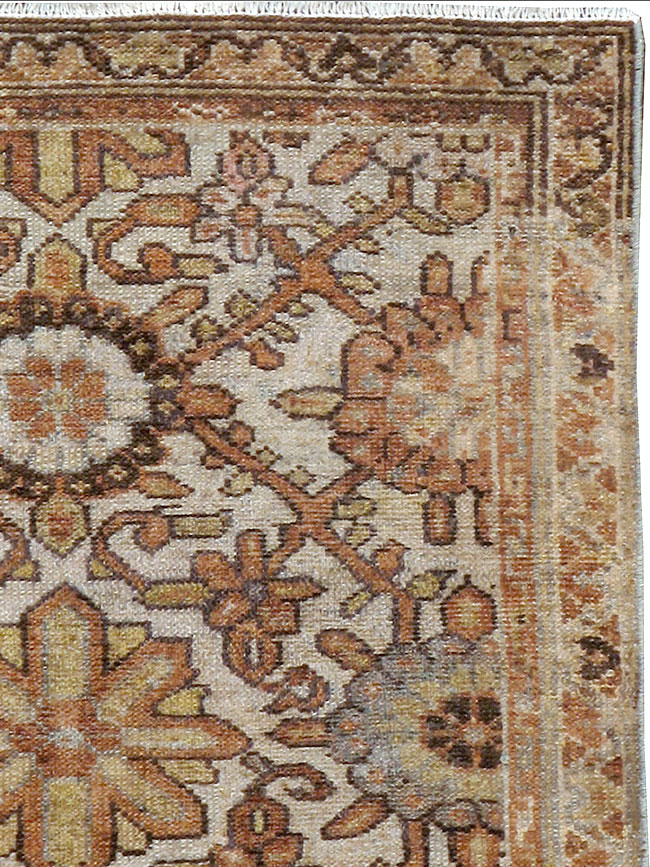 Vintage Persian Malayer Rug, No.23027 - Staging