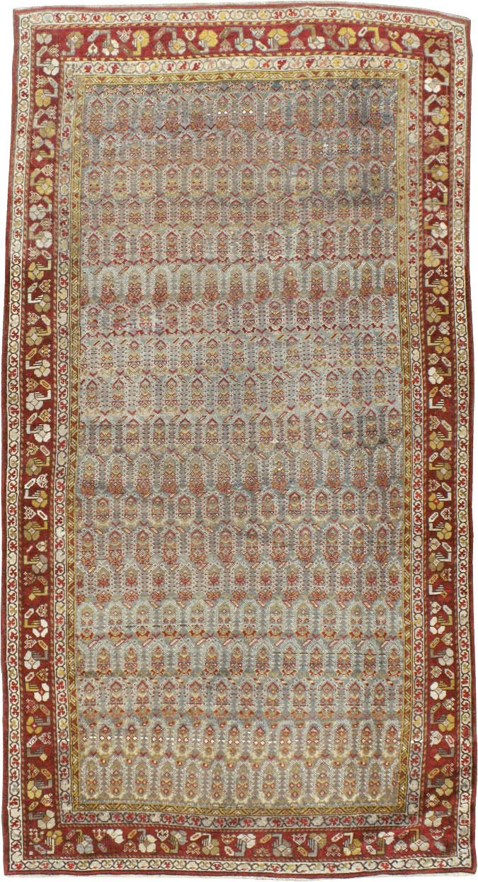 Vintage Persian Malayer Rug, No.23031 - Staging