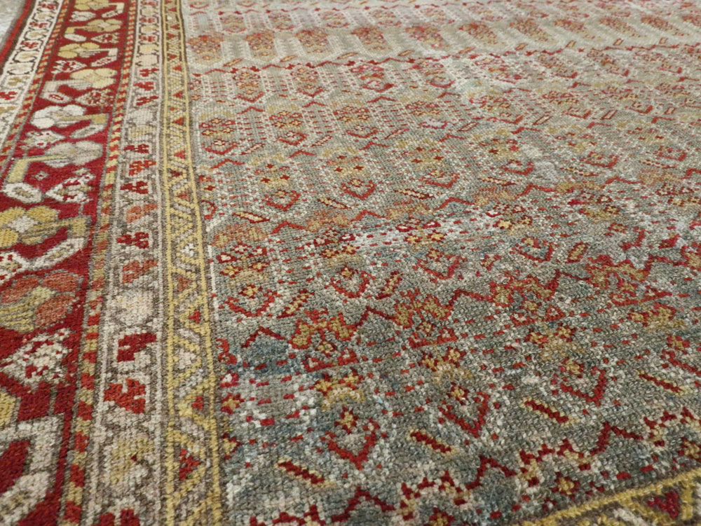 Vintage Persian Malayer Rug, No.23031 - Staging