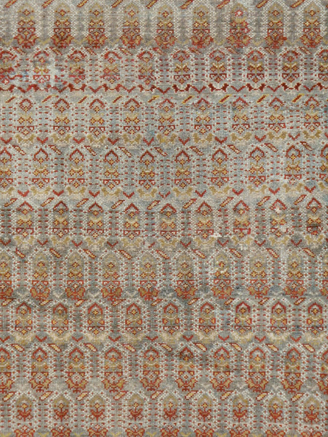 Vintage Persian Malayer Rug, No.23031 - Staging