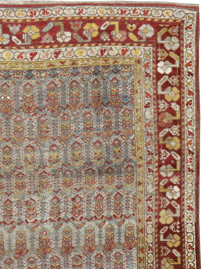 Vintage Persian Malayer Rug, No.23031 - Staging