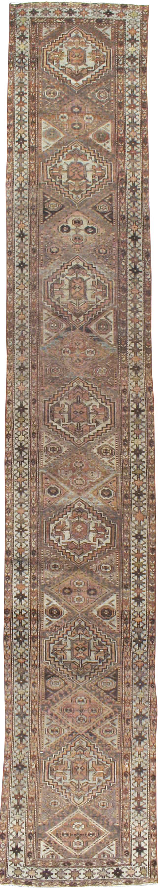 Vintage Persian Malayer Runner, No.23037 - Staging
