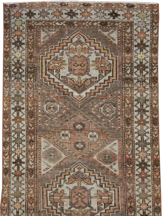 Vintage Persian Malayer Runner, No.23037 - Staging