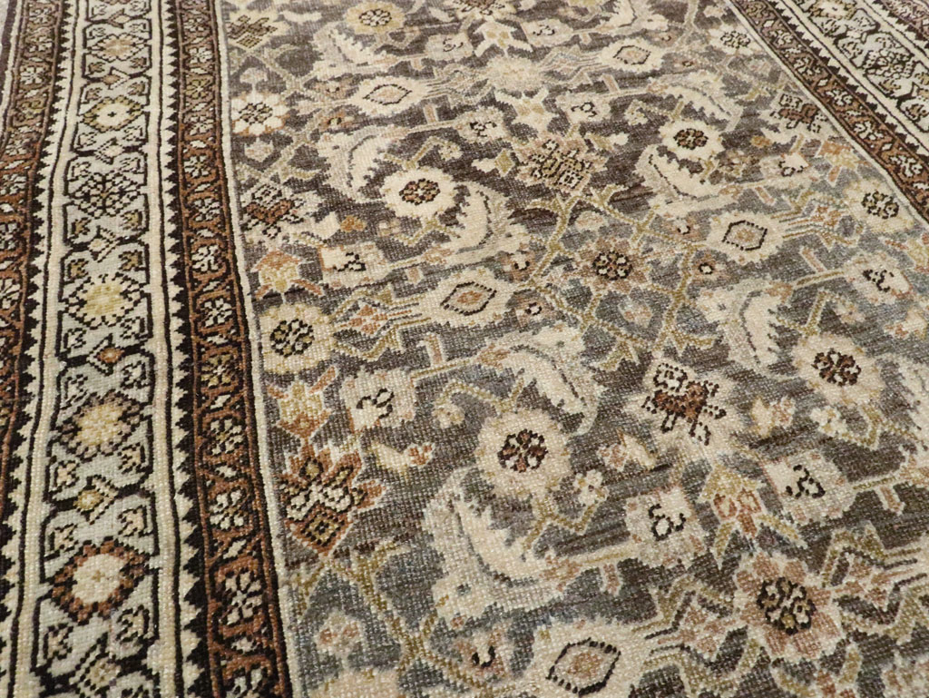 Antique Persian Bidjar Runner, No.23038 - Staging