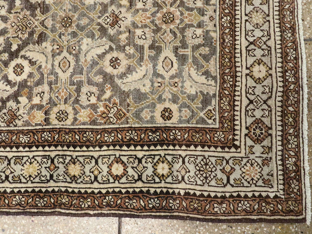Antique Persian Bidjar Runner, No.23038 - Staging