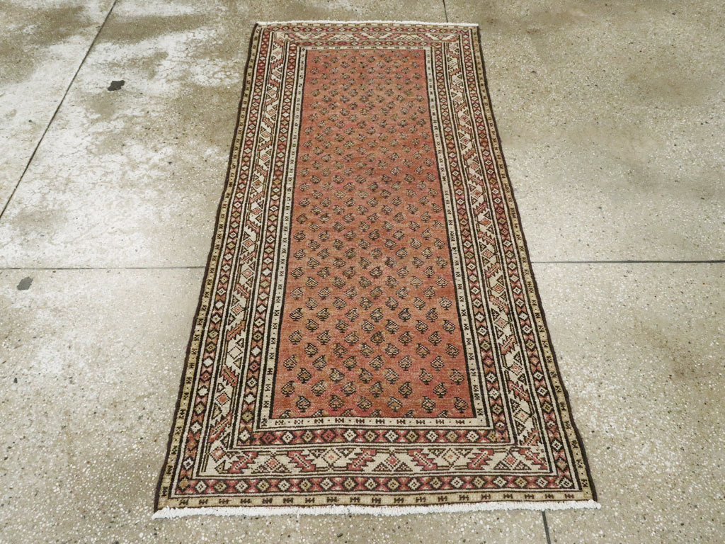 Antique Persian Malayer Rug, No.23042 - Staging