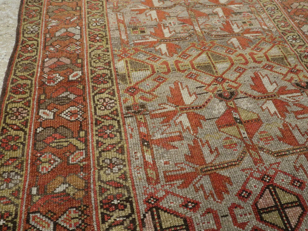 Antique Persian Kurdish Runner, No.23043 - Staging