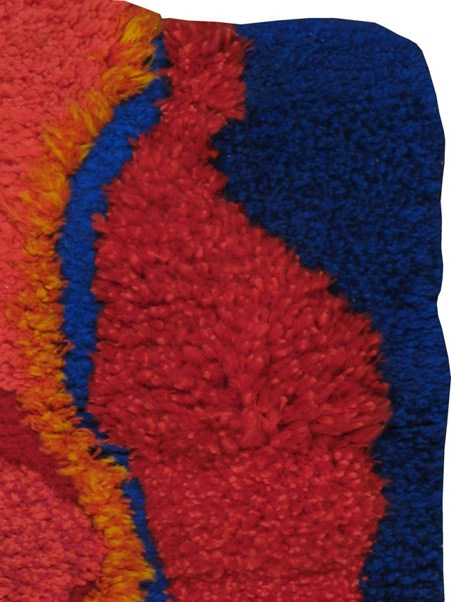 Vintage Moroccan Rug, No.23053 - Staging