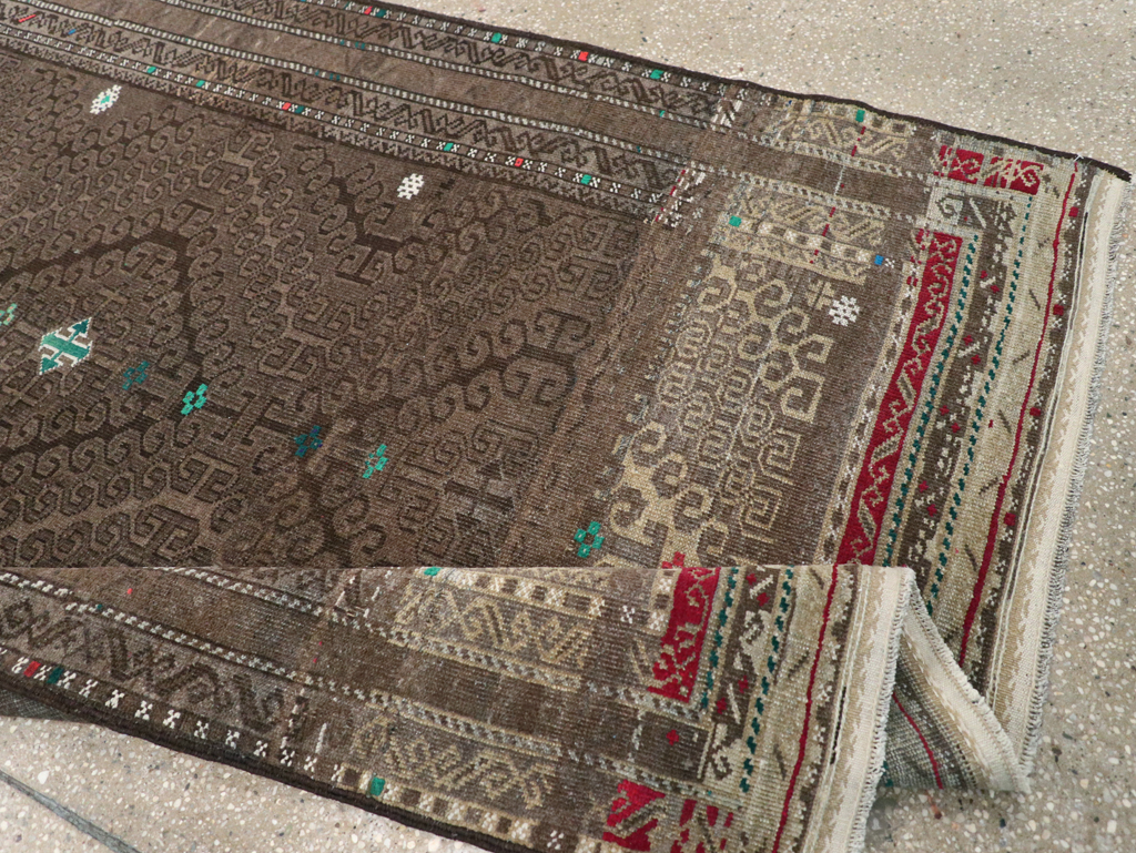 Vintage Persian Baluch Rug, No.23061 - Staging