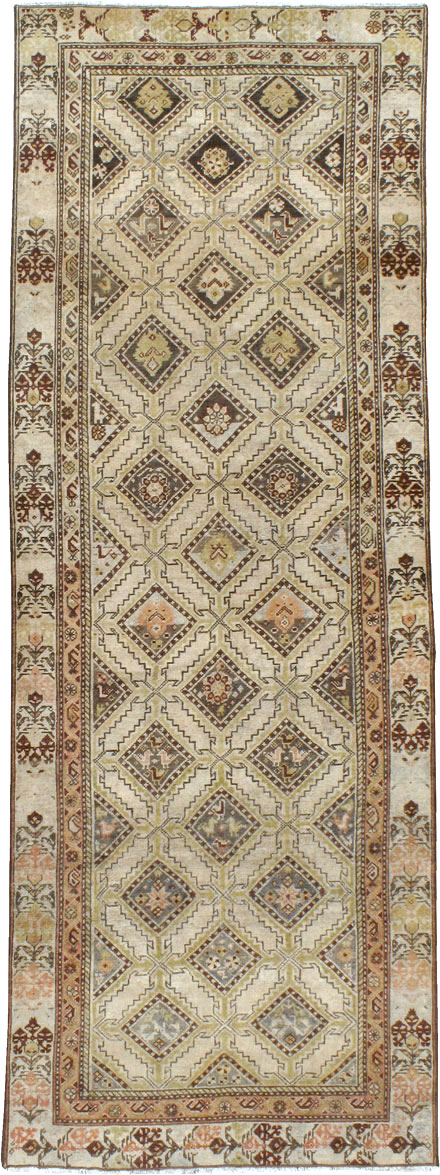 Vintage Persian Malayer Runner, No.23062 - Staging