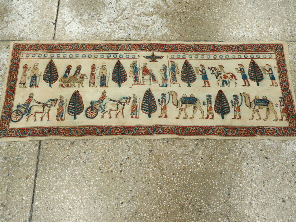 Vintage Persian Textile, No.23065 - Staging