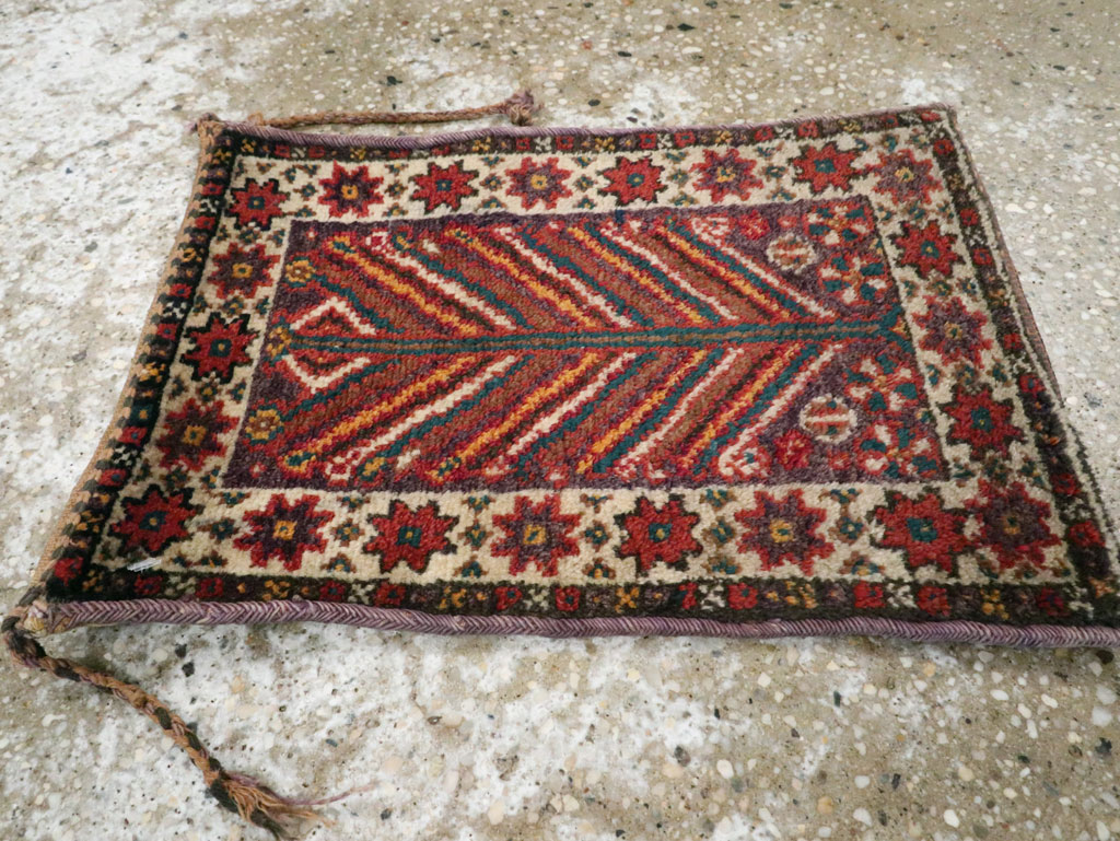 Antique Persian Bag Face, No.23066 - Staging