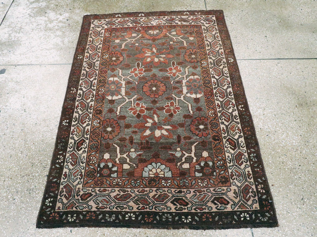 Antique Persian Kurdish Rug, No.23072 - Staging