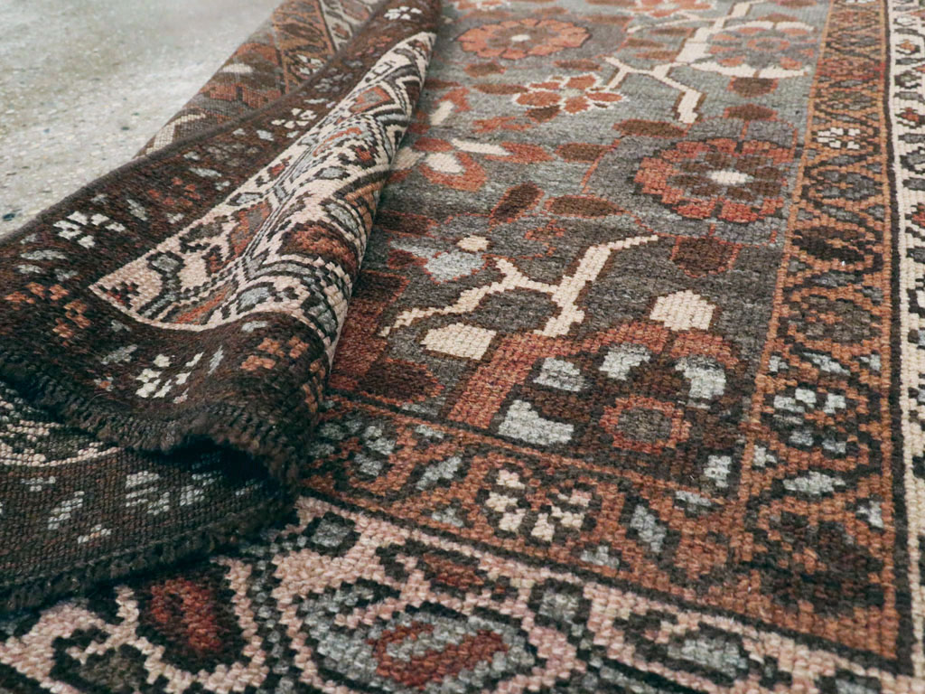 Antique Persian Kurdish Rug, No.23072 - Staging