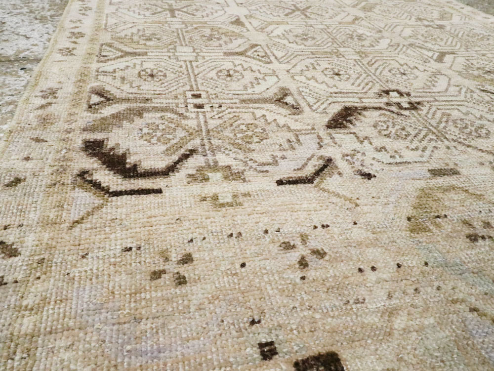 Vintage Persian Tabriz Runner, No.23073 - Staging