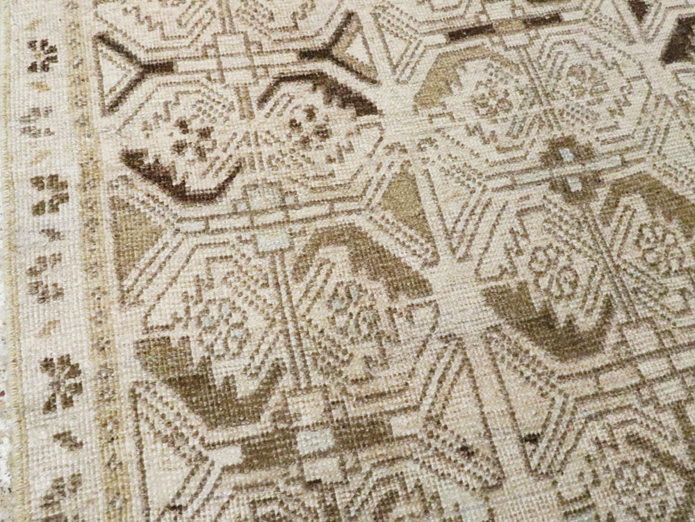 Vintage Persian Tabriz Runner, No.23073 - Staging