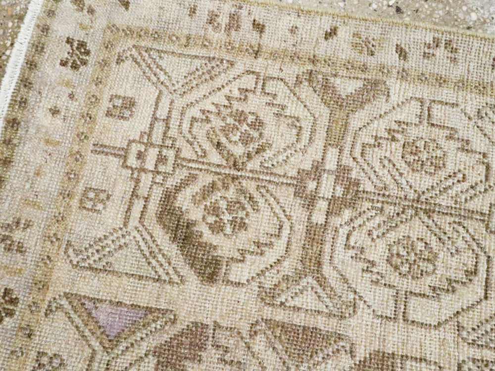Vintage Persian Tabriz Runner, No.23073 - Staging