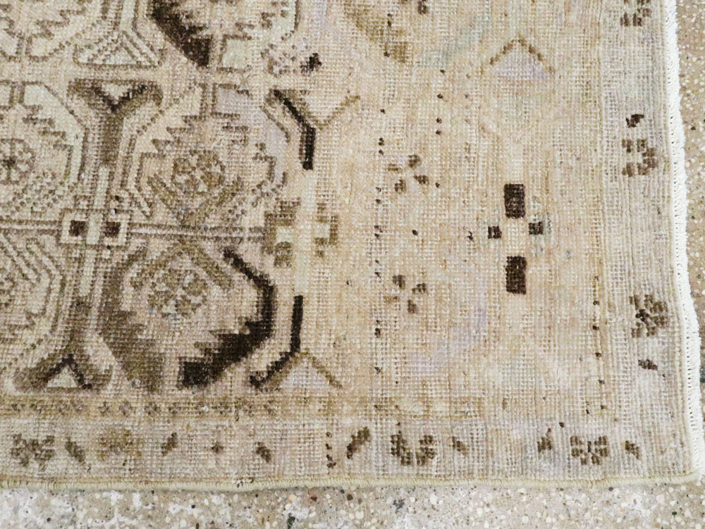 Vintage Persian Tabriz Runner, No.23073 - Staging