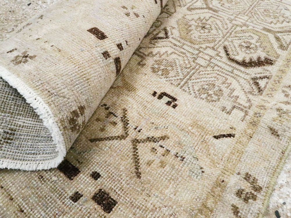 Vintage Persian Tabriz Runner, No.23073 - Staging