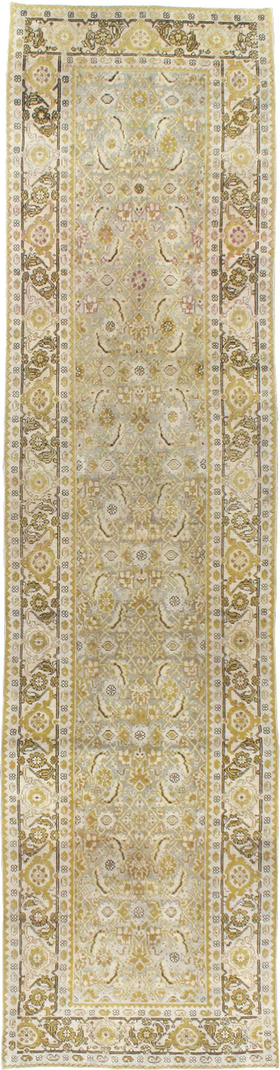 Vintage Persian Malayer Runner, No.23077 - Staging