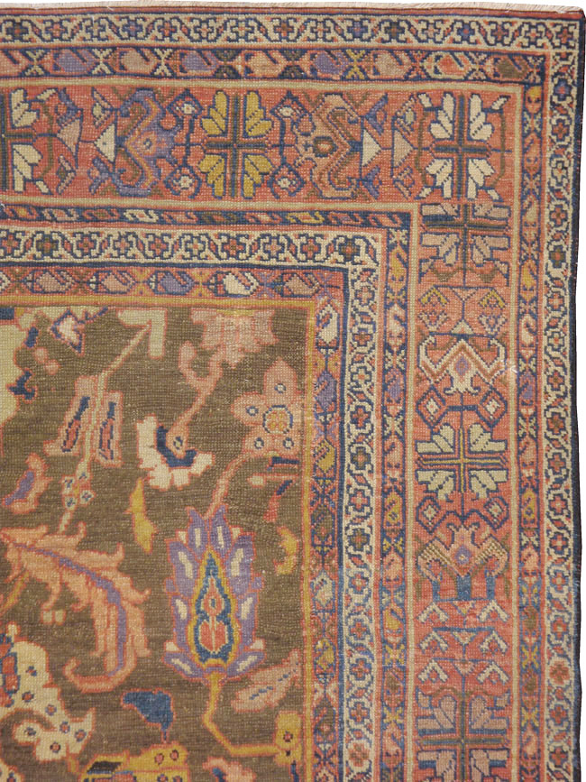Antique Persian Mahal Carpet, No.23079 - Staging