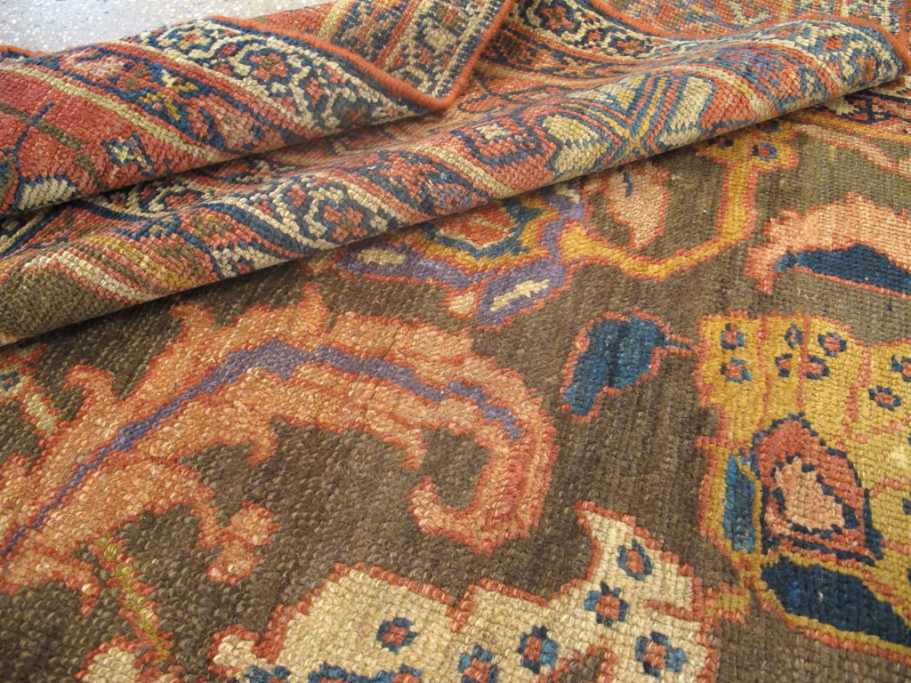 Antique Persian Mahal Carpet, No.23079 - Staging