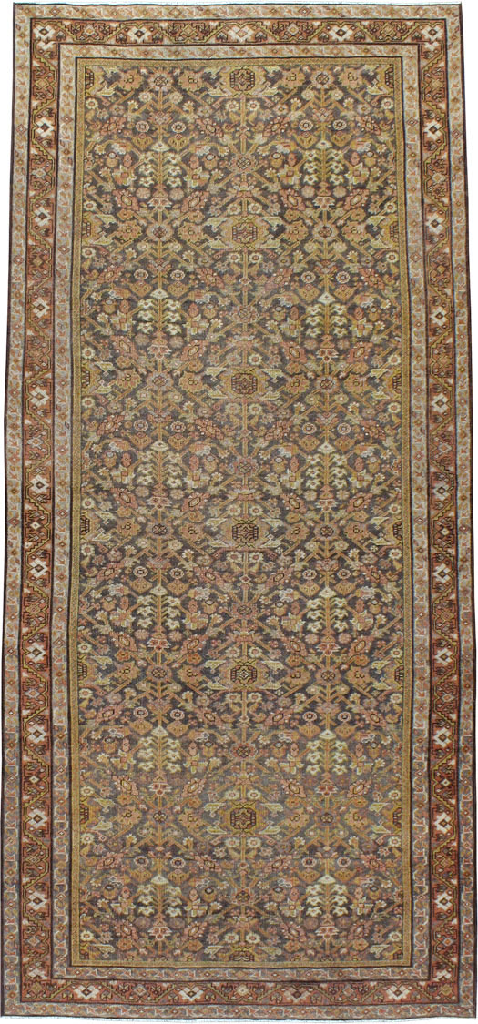 Antique Persian Malayer Carpet, No.23080 - Staging