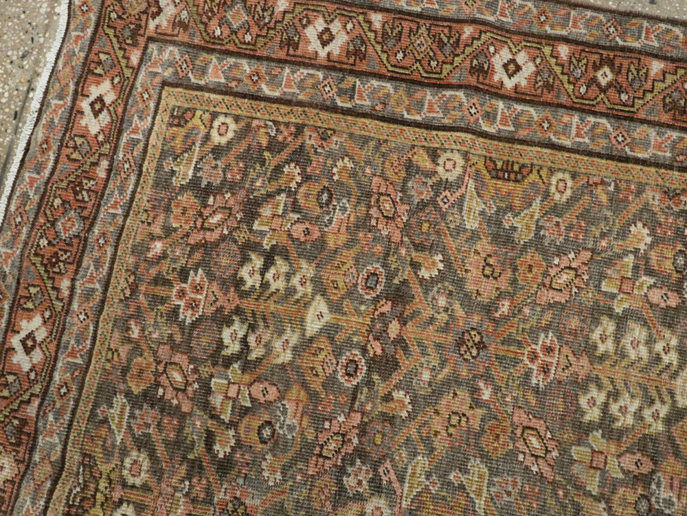 Antique Persian Malayer Carpet, No.23080 - Staging