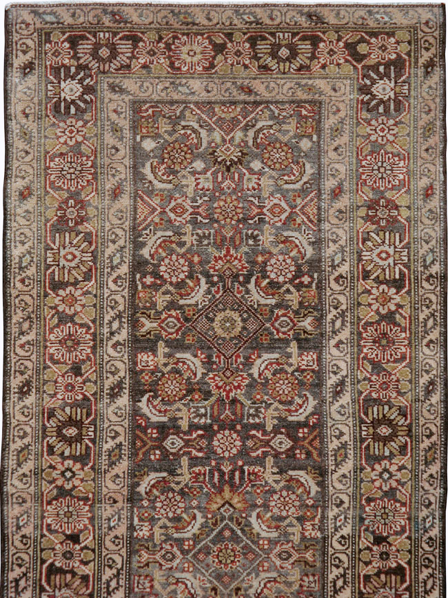 Vintage Persian Malayer Runner, No.23087 - Staging