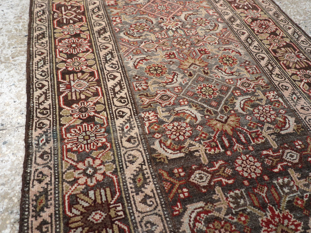 Vintage Persian Malayer Runner, No.23087 - Staging