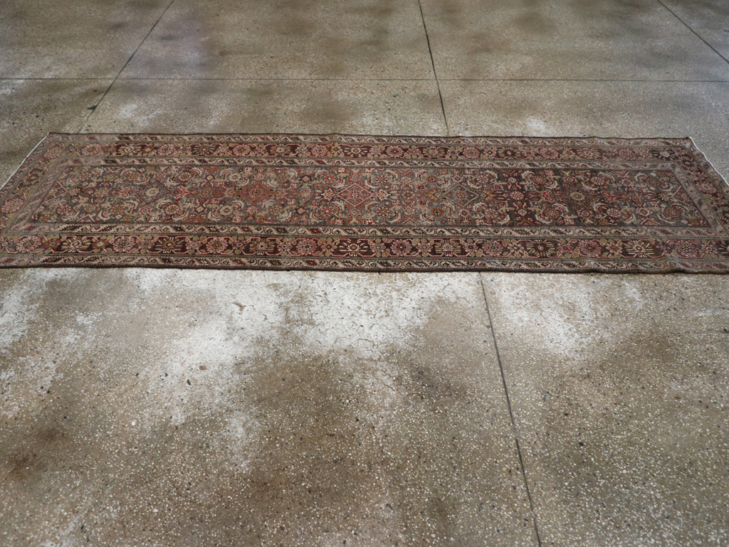 Vintage Persian Malayer Runner, No.23087 - Staging