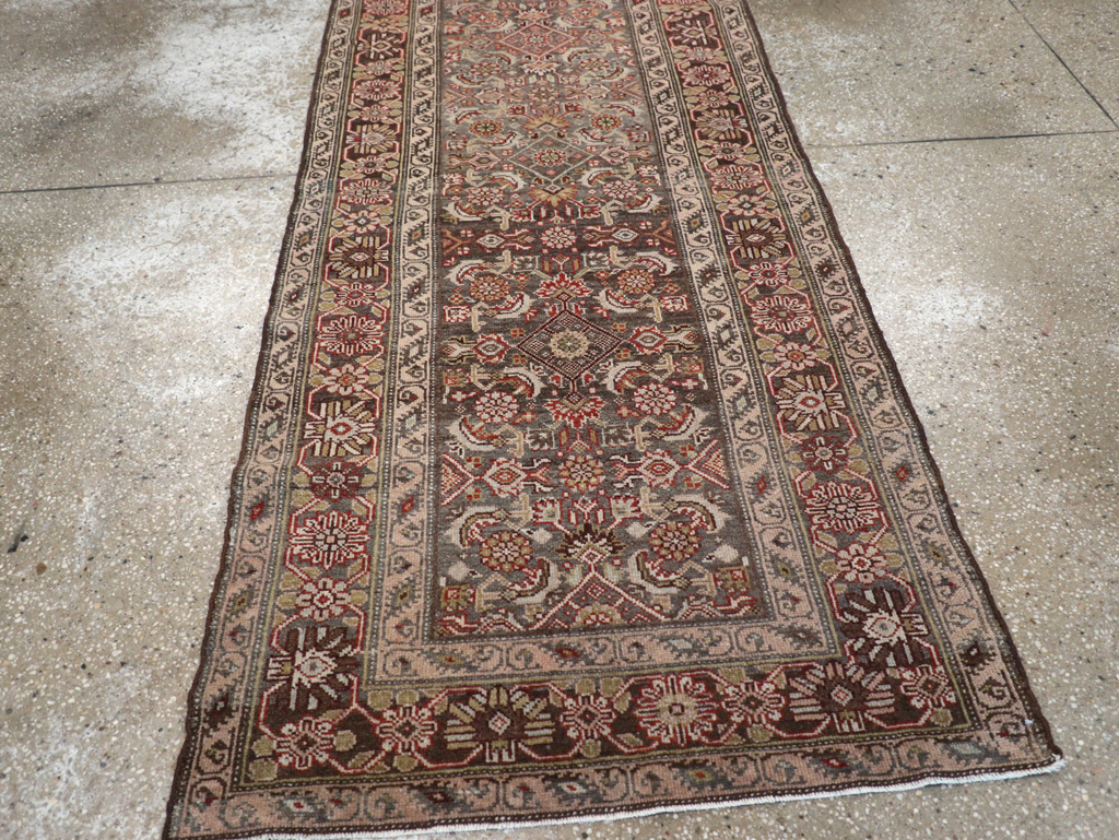 Vintage Persian Malayer Runner, No.23087 - Staging