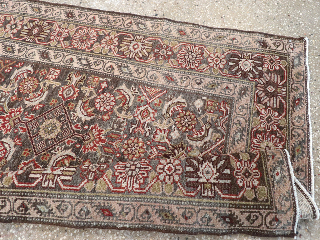 Vintage Persian Malayer Runner, No.23087 - Staging