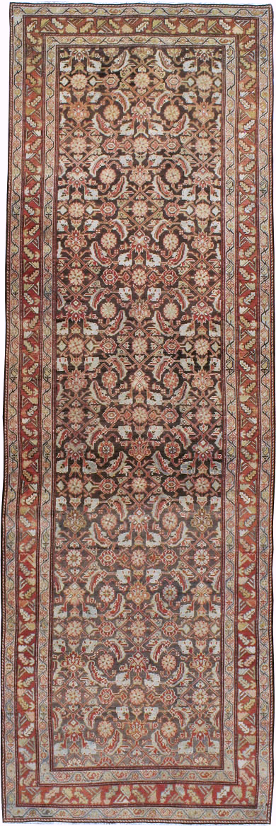 Vintage Persian Malayer Runner, No.23089 - Staging