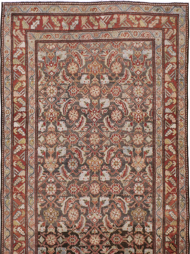 Vintage Persian Malayer Runner, No.23089 - Staging
