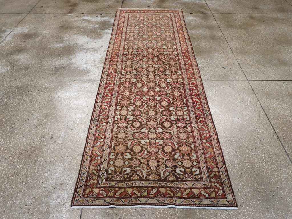 Vintage Persian Malayer Runner, No.23089 - Staging
