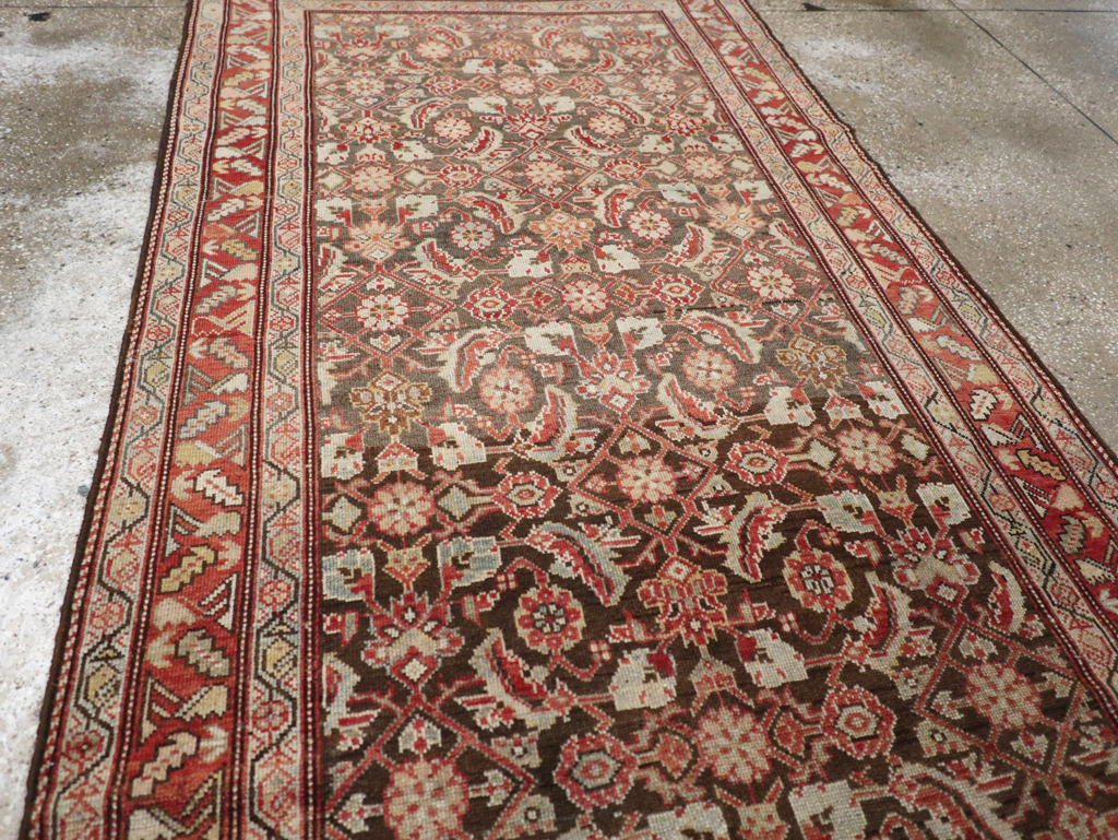 Vintage Persian Malayer Runner, No.23089 - Staging