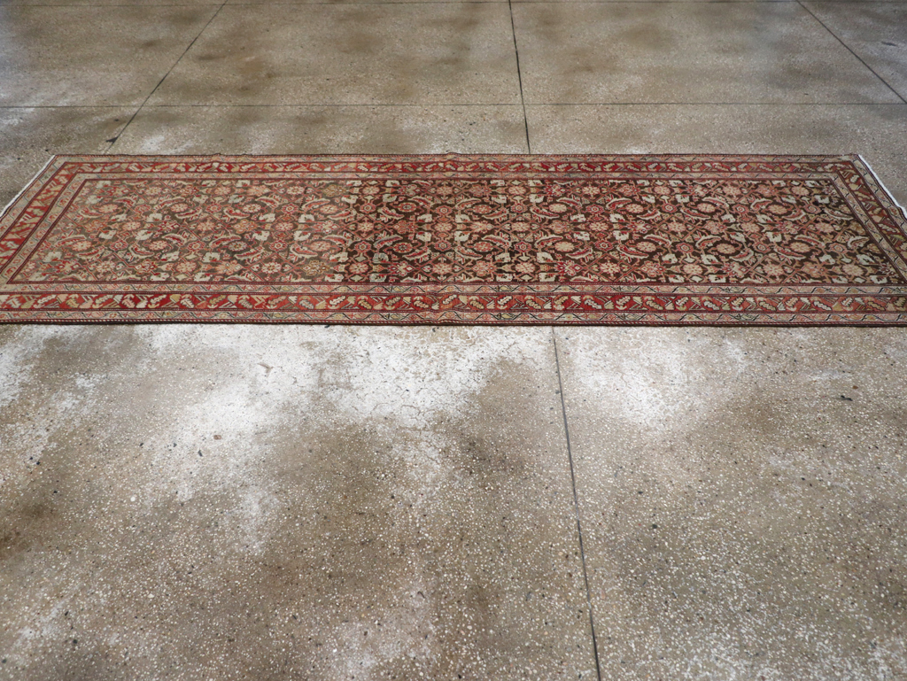 Vintage Persian Malayer Runner, No.23089 - Staging