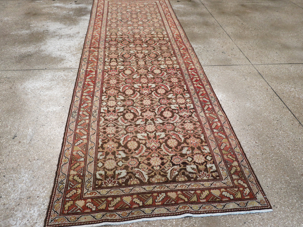 Vintage Persian Malayer Runner, No.23089 - Staging