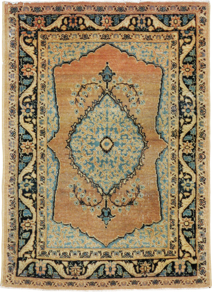 Antique Persian Tabriz Hagi Jalili Rug, No.23104 - Staging