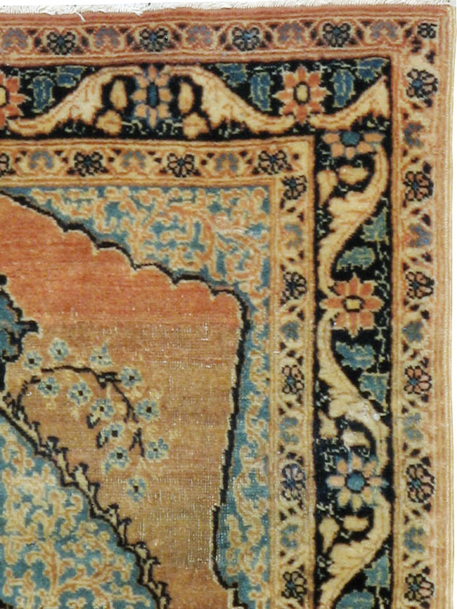 Antique Persian Tabriz Hagi Jalili Rug, No.23104 - Staging