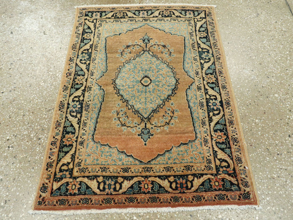 Antique Persian Tabriz Hagi Jalili Rug, No.23104 - Staging